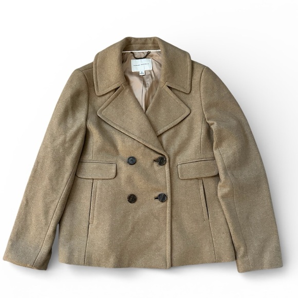 Banana Republic Jackets & Blazers - Banana Republic Camel Wool Blend Peacoat Jacket